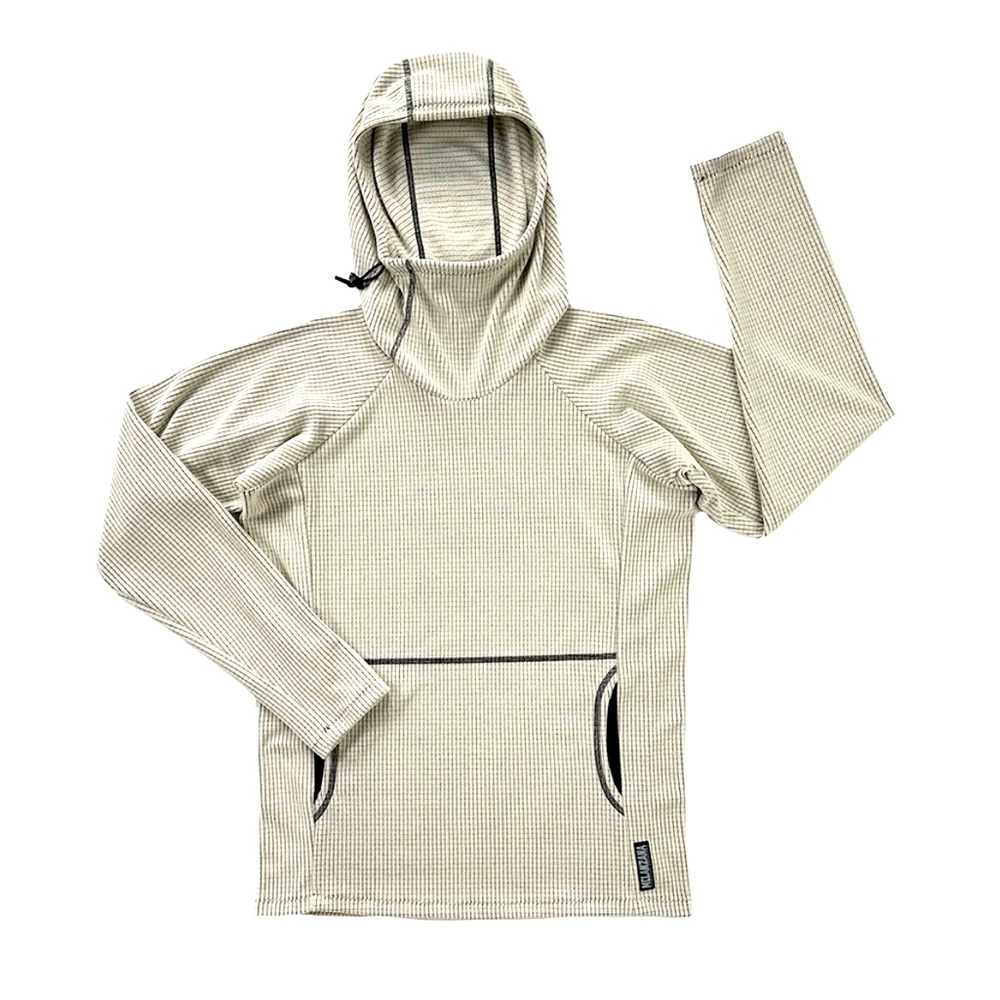 NWT Men’s Melanzana Micro Grid Fog Hoodie - Large